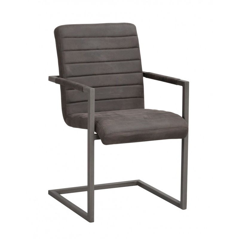 RO Cliv Armchair Dark Grey